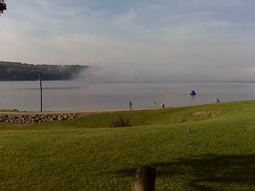 Fog on Beach